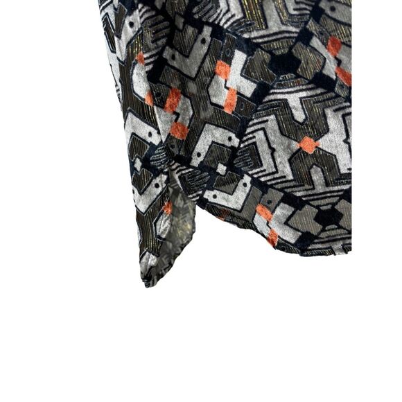 Meadow Rue Anthropologie Velvet Mettalic Tank Top Sleeveless Black Size Medium - Picture 9 of 9